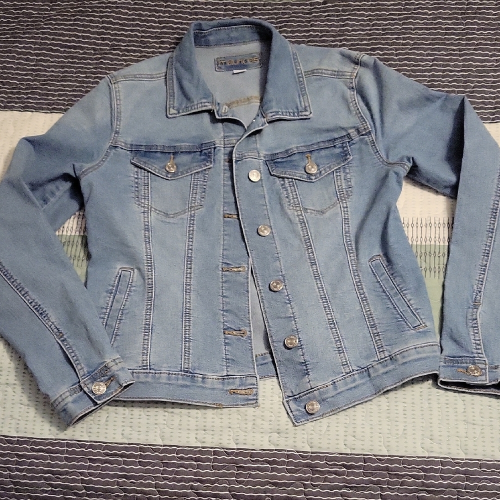 Maurices Light Blue Jean Jacket